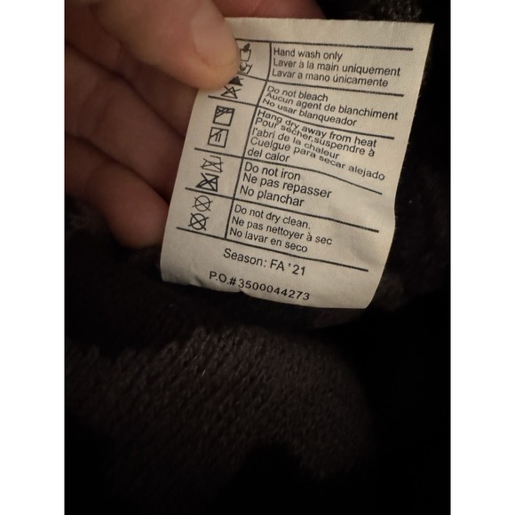 Carhartt Thick Winter Hat Toboggan Beanie Camo Print Black Gray Camouflage - Picture 4 of 4